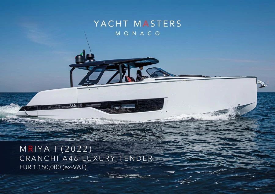Cranchi A46 LUXURY TENDER "MRIYA"